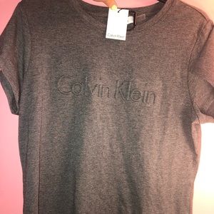 Grey Calvin Klein T-shirt (never worn)